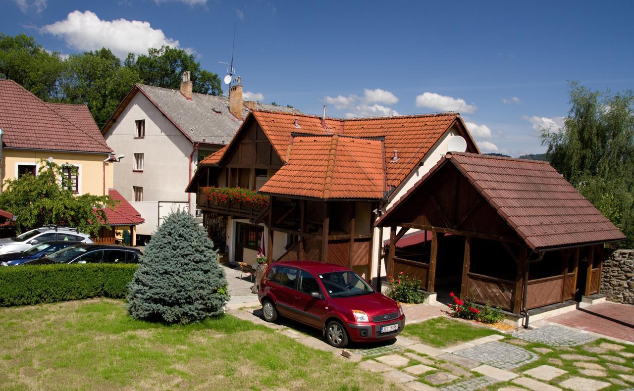 Penzion U Candru Vyšší Brod Dış mekan fotoğraf